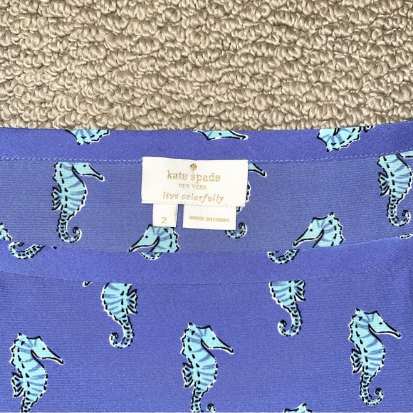 Kate Spade Seahorse Top - Picture 4 of 6